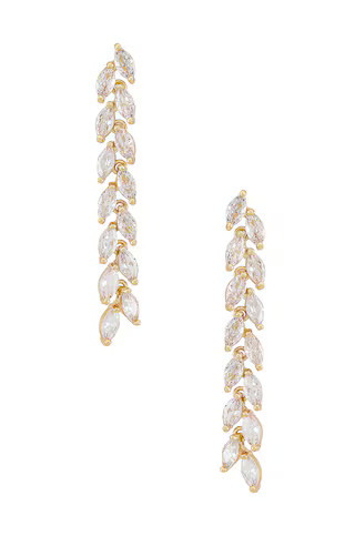Jadore Drop Earring in Gold | Revolve Clothing (Global)