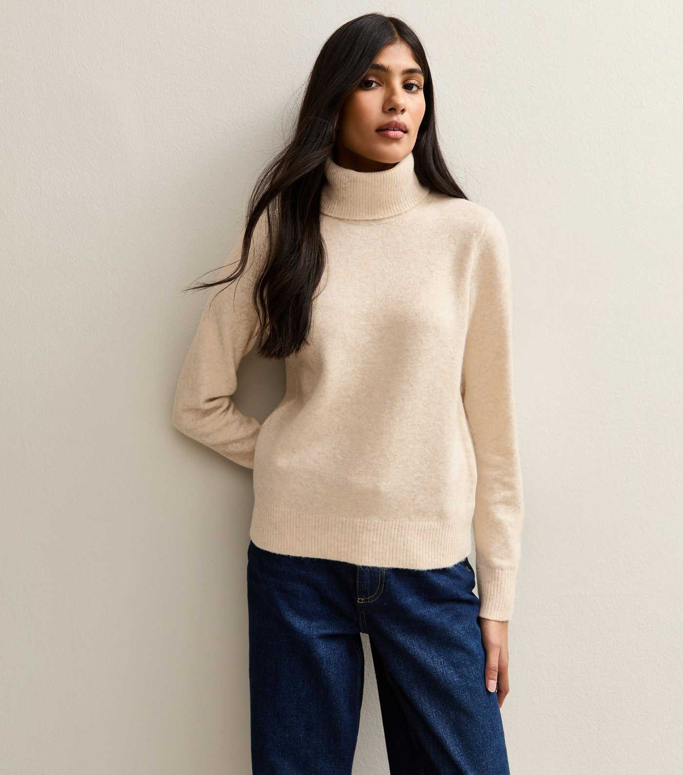 Oatmeal Roll Neck Jumper | New Look | New Look (UK)