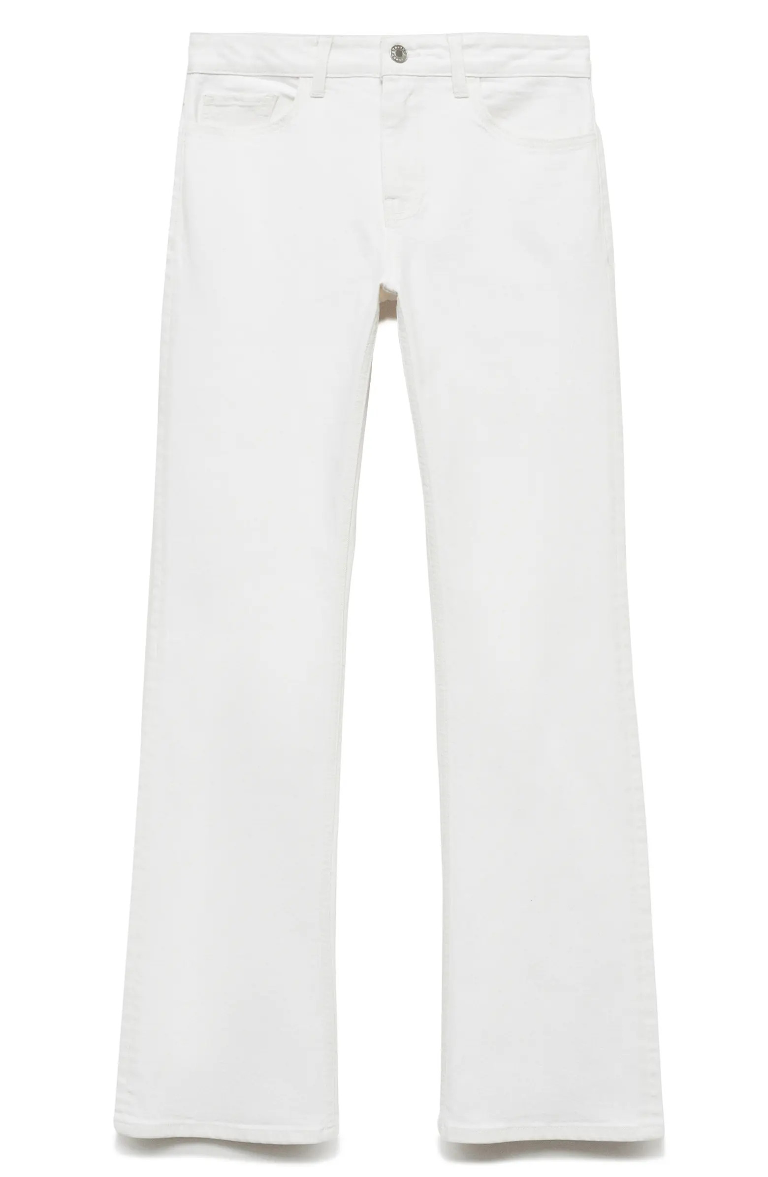 MANGO Fiona Mid Rise Flare Jeans | Nordstrom | Nordstrom