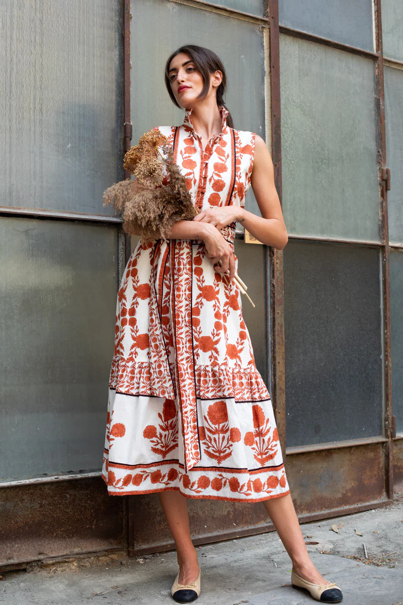 Sleeveless SUE SARTOR Flounce – Style – by SUE SARTOR | SUE SARTOR