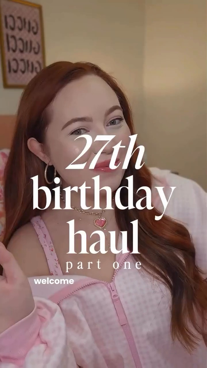 I turned 27 on Valentine’s Day and I was blessed with so many wonderful gifts to celebrate this year 🎂 here’s part 1 of my haul of everything I got for my birthday 💗✨️ check my profile to watch part 2! 🎀 #birthdayhaul #girly #whatigotformybirthday #pink #valentinesday

#LTKspring #LTKhaul #LTKMidsize