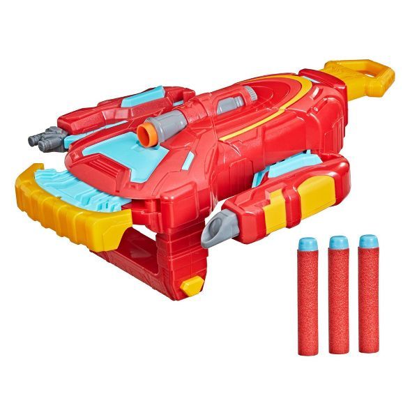 NERF Marvel Avengers Mech Strike Iron Man Strikeshot Gauntlet | Target