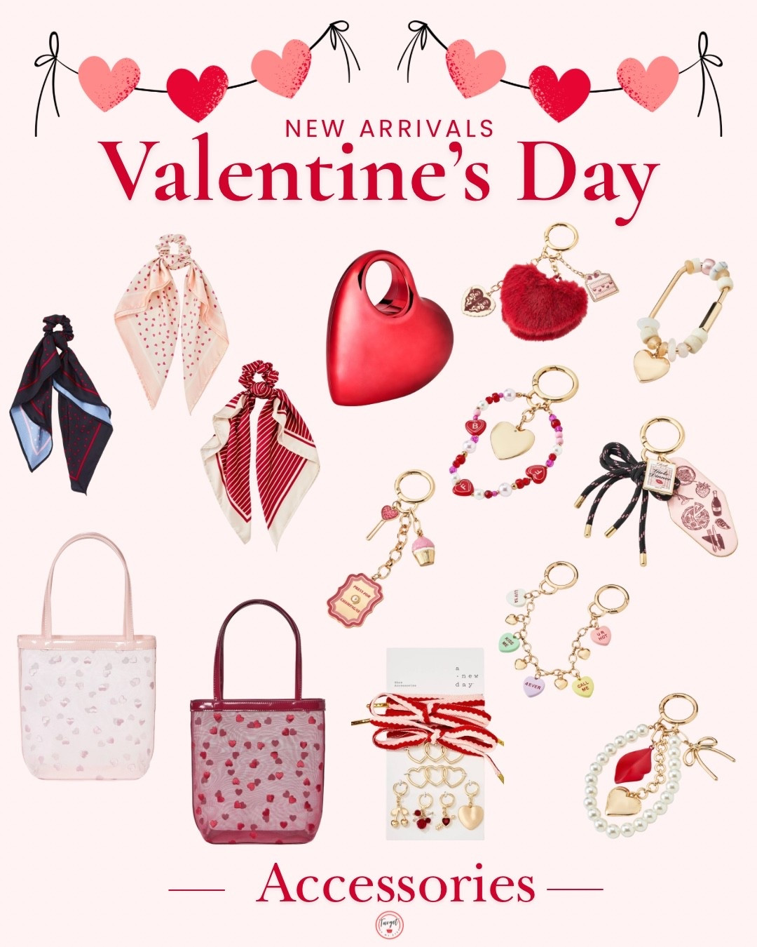 Target x Valentine’s Day Accessories Bag Charms, Heart Scrunchie Bows, & Heart Handbags 

#LTKFindsUnder50 #LTKSeasonal #LTKootd