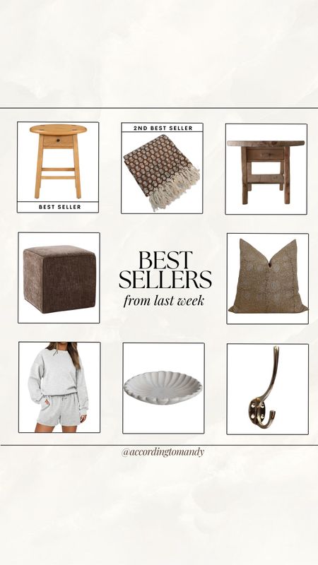 Best sellers from last week! 

Pillow, throw blanket, Etsy finds, hardware, scalloped dish, Amazon finds, Walmart finds, Amazon fashion, ottoman, Target finds, bowl, pillow covers

#LTKhome