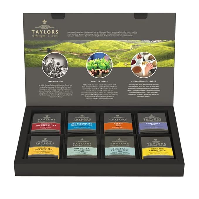 Taylors of Harrogate Assorted Specialty Teas Sampler, Variety Pack Gift Box, Individually Wrapped... | Amazon (US)