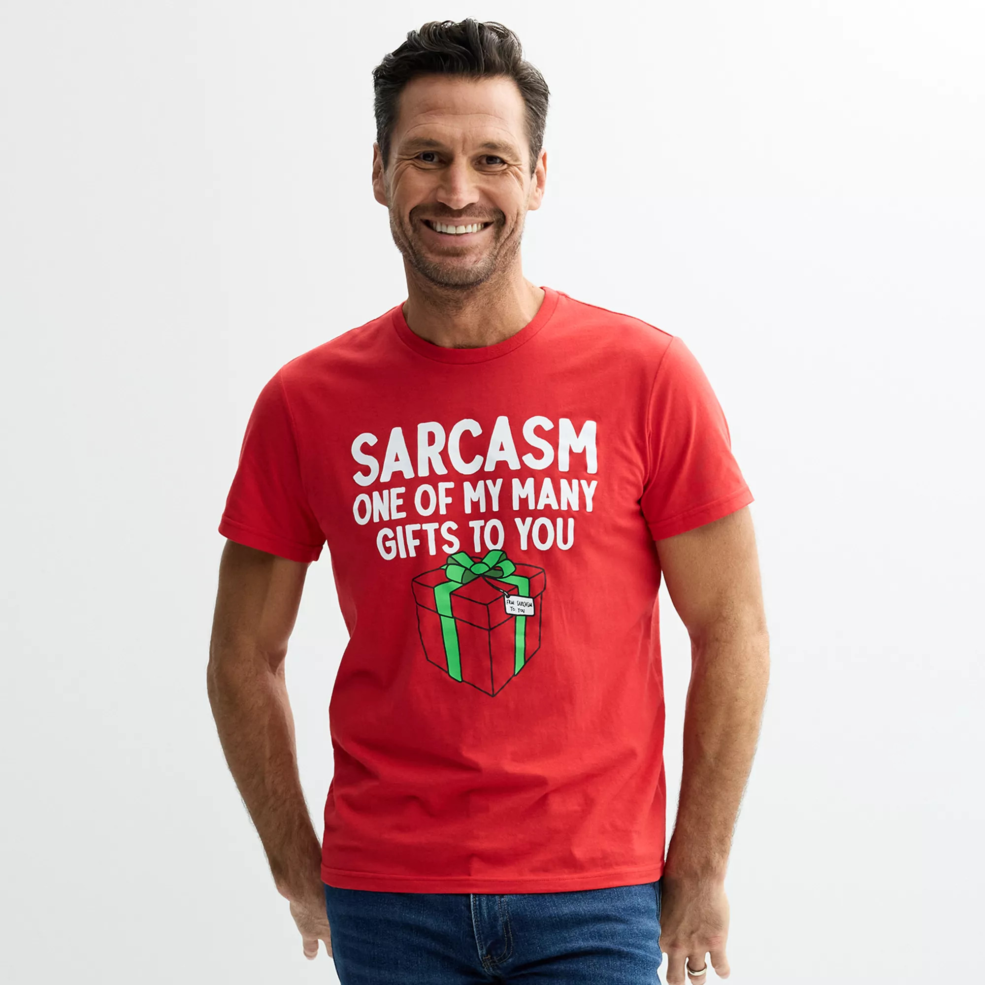 Men's Holiday Sarcasm Gift Short Sleeve Graphic Tee | Kohl's