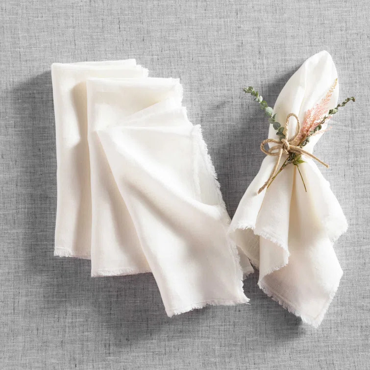 Jartavius 20'' Linen Napkin (Set of 4) | Wayfair North America