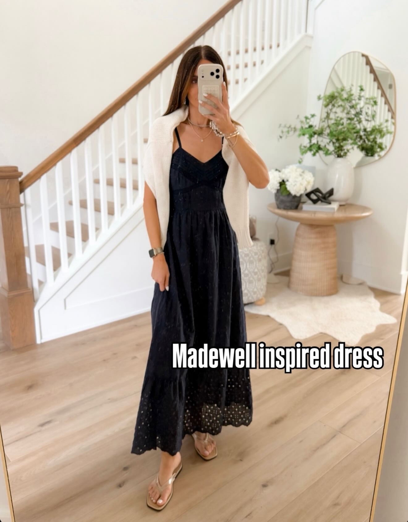 Effortlessly chic, this Madewell-inspired black maxi dress is perfect for summer days, casual brunches, or weekend outings. Layered with a light sweater for cooler mornings, it creates a timeless, versatile outfit that pairs beautifully with sandals or flats. Ideal for easy summer style, versatile wardrobe staples, and chic casual looks.

black maxi dress, Madewell-inspired outfit, casual summer dress, layered summer look, versatile summer outfit, weekend brunch outfit, timeless summer style, chic summer outfit, annabrstyle

#LTKootd #LTKSeasonal #LTKTravel