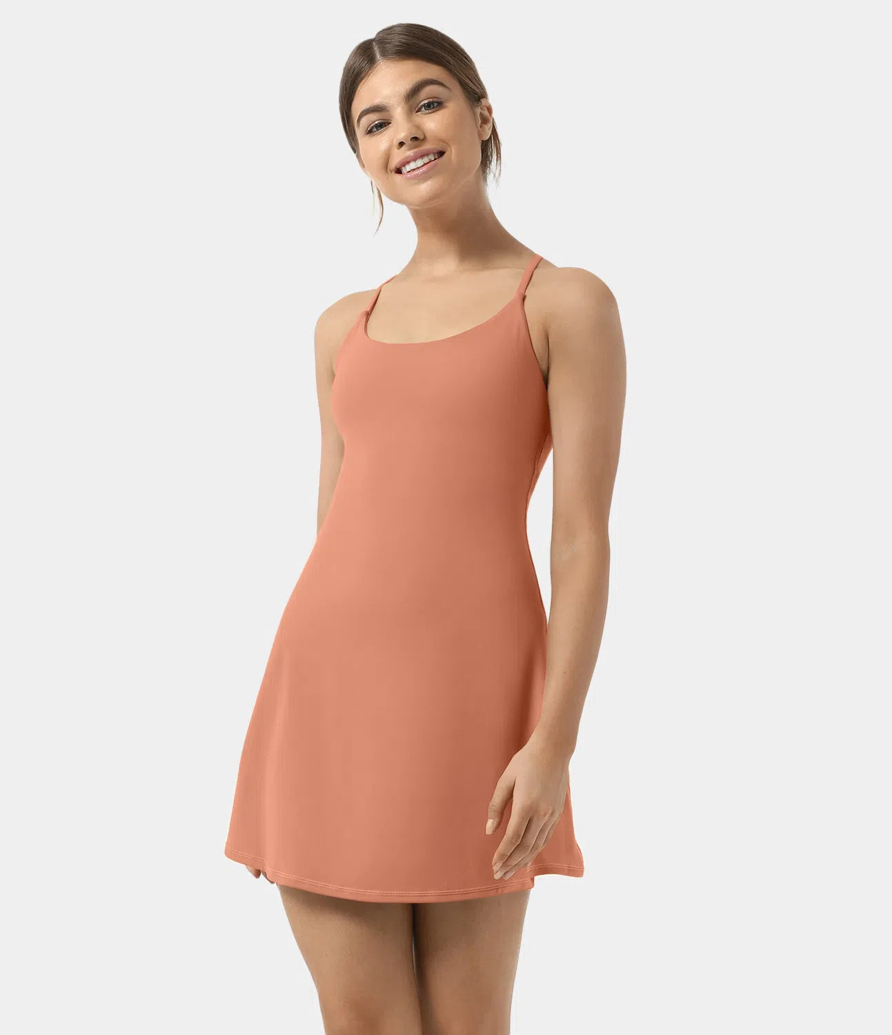 Women’s Softlyzero™ Plush Backless Active Dress - Halara | HALARA