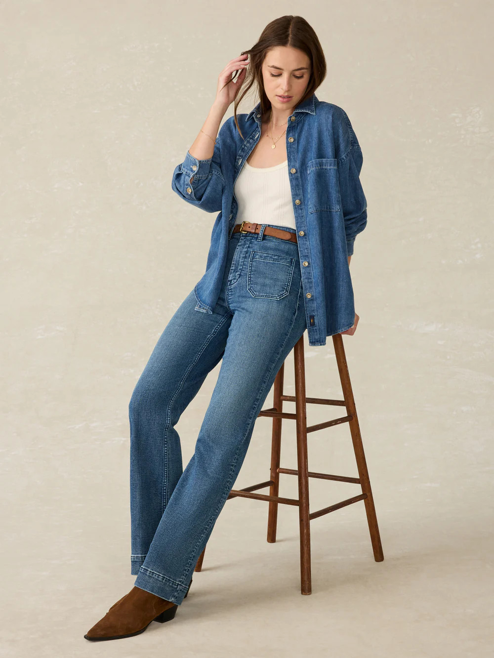 Stretch Terry Patch Pocket Pant | Faherty