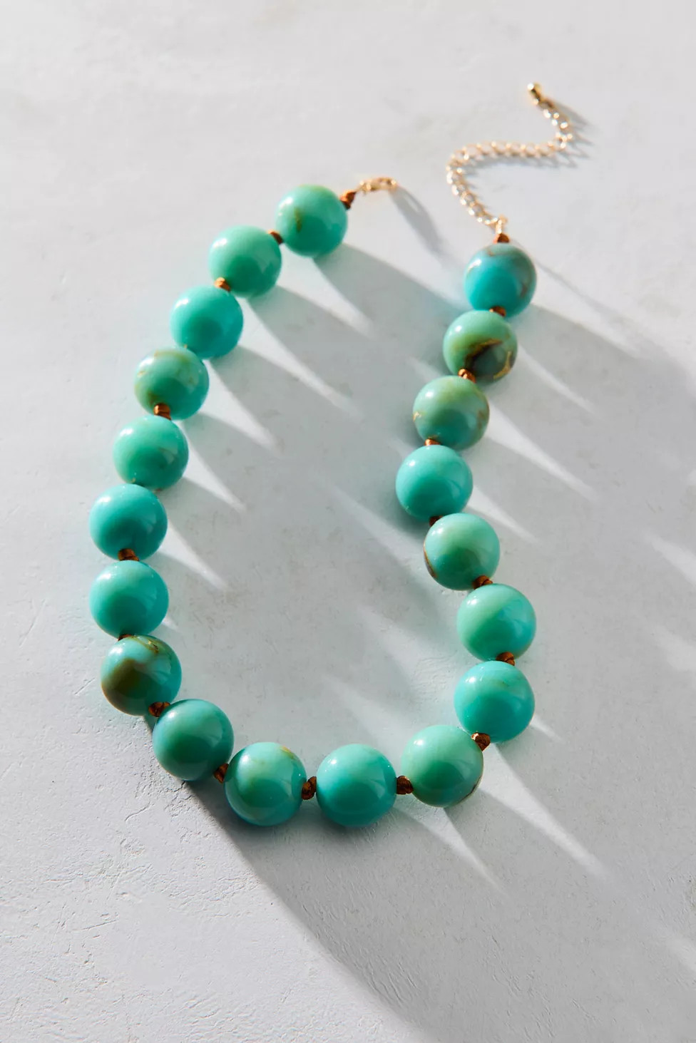 Dani Statement Beaded Necklace | Urban Outfitters (US and RoW)