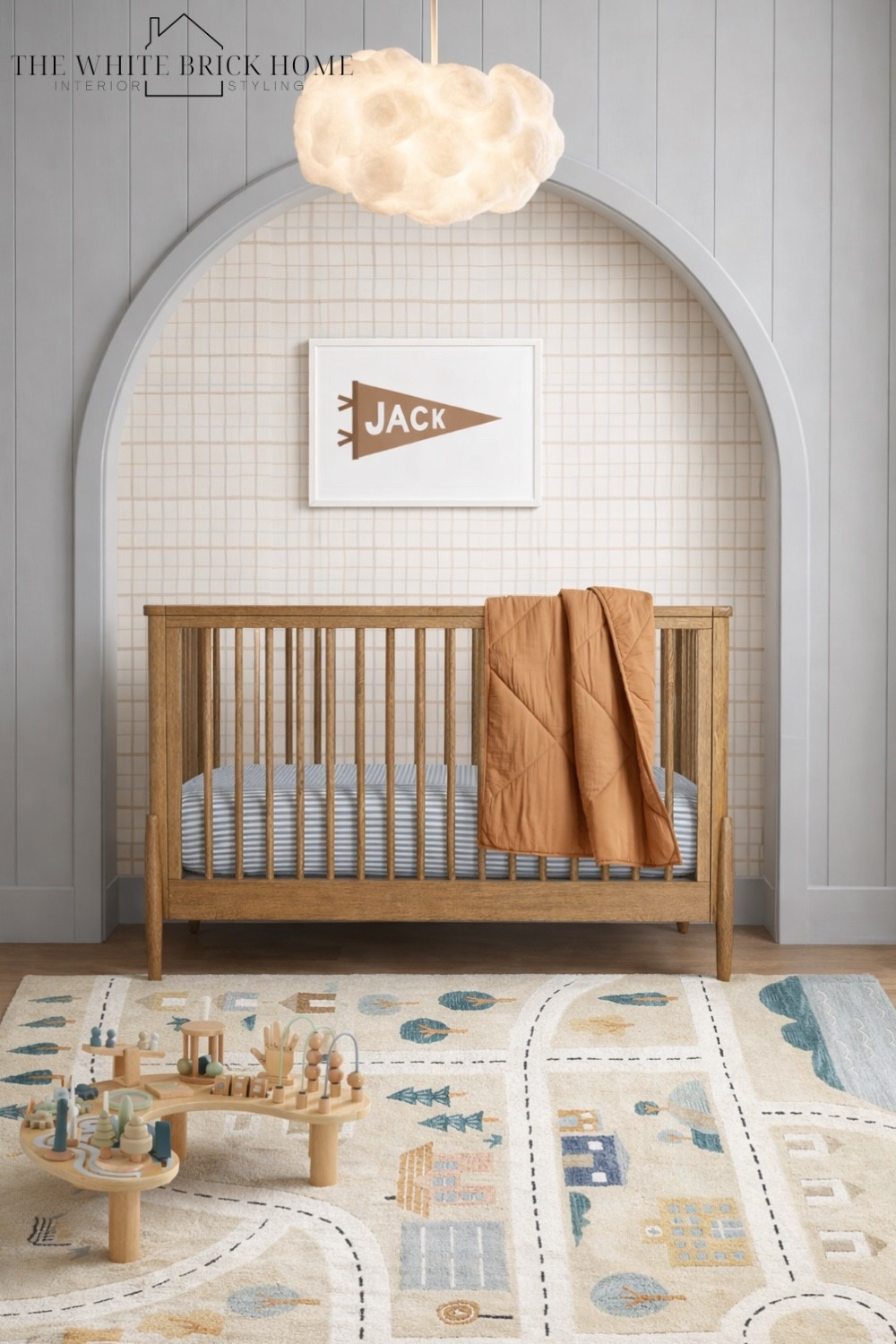 A warm, modern nursery design to feel both elevated and effortlessly livable. 
🖤🖤
Nursery, nursery design, nursery ideas, nursery decor, nursery wallpaper, boys room, boys bedroom, kids room, kids bedroom, baby boy, baby boy nursery, nursery design ideas, blue nursery, truck nursery, car nursery, boys nursery wall art, nursery bedding, nursery rug, toddler boy, toddler boy bedroom, boys room ideas, boys room decor, home decor, toddler boy room ideas, crib, crib bedding, crate and kids, Etsy, west elm 




#LTKHome #LTKBaby #LTKBump