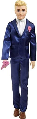 Barbie Fairytale Ken Groom Doll (Blonde 12-inch) Wearing Suit and Shoes, with 5 Accessories, Gift... | Amazon (US)