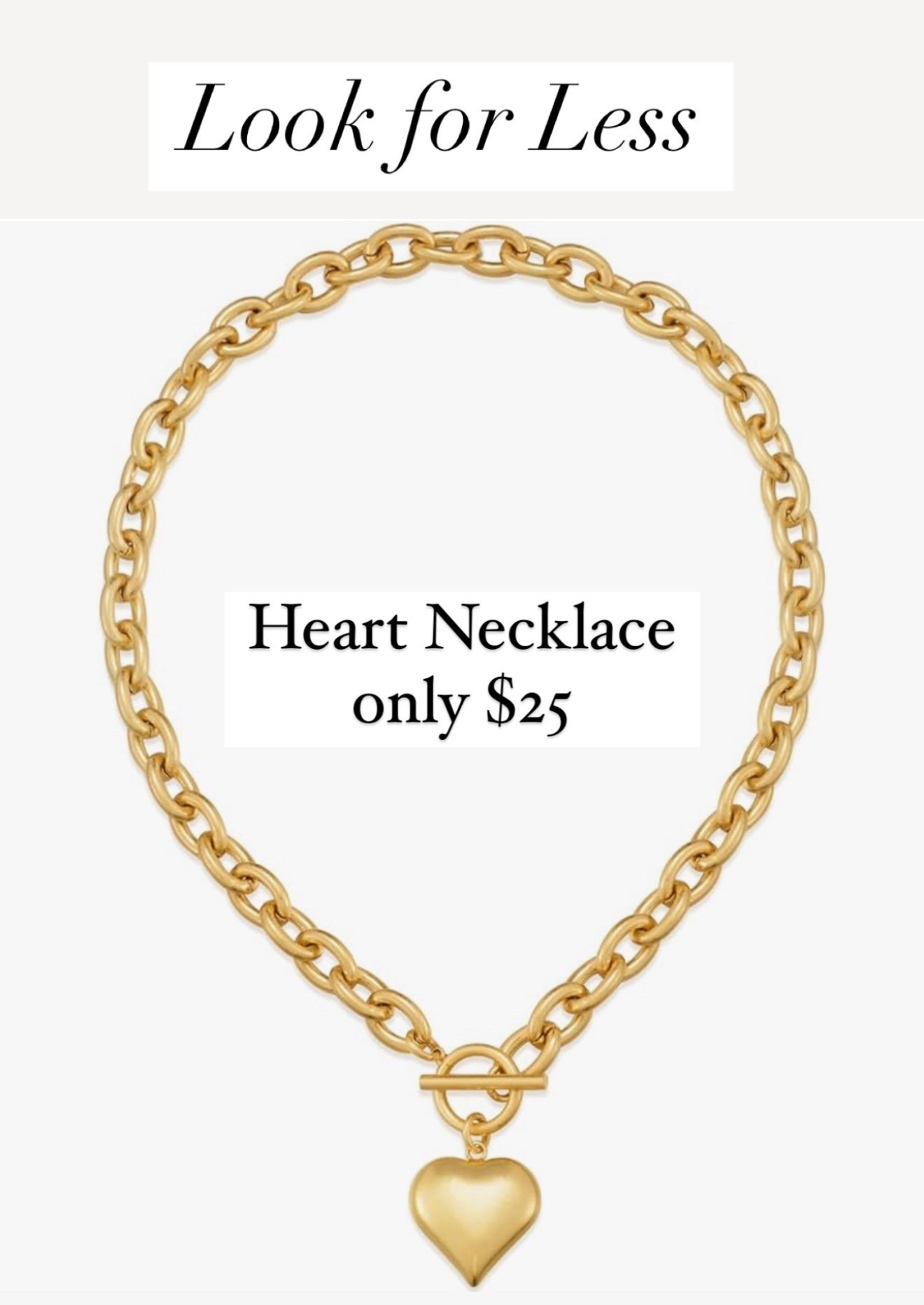 Obsessed with this heart necklace. It is a perfect look for less and it is so adorable.

#LTKValentine