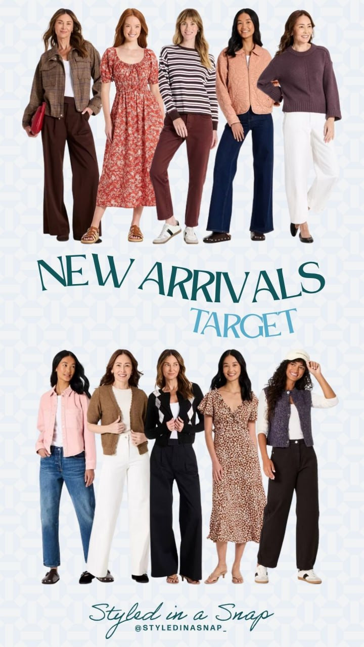Target new arrivals are giving cozy meets polished 🍂 Plaid jackets, floral midis, and chunky cardigans, fall's best new pieces!

// Target New Arrivals, Target Fashion Fall, Target Fashion Finds, Target Outfits Women 

 #LTKgrwm #LTKootd #LTKSeasonal