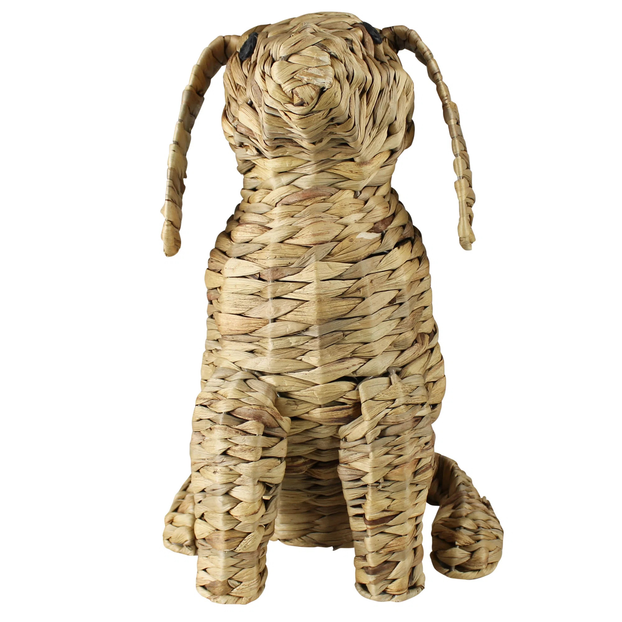 Bay Isle Home Sona Water Hyacinth Sitting Dog | Wayfair | Wayfair North America