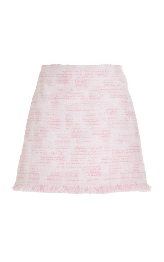 Textured Tweed Mini Skirt | Moda Operandi (Global)