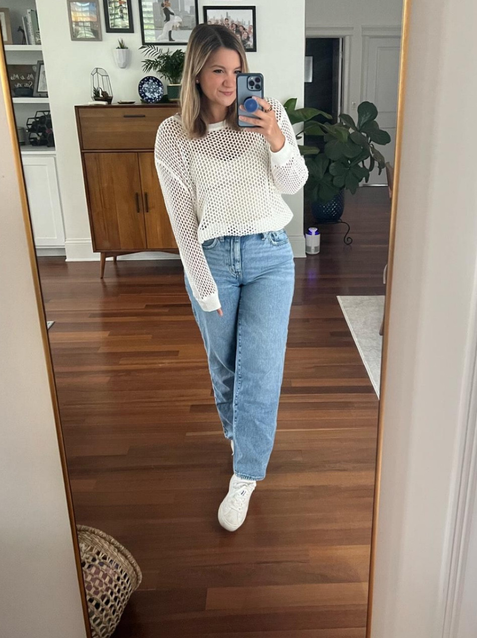 Tank and jeans on sale! Wearing a small is tank and 27 petite in jeans. 

#LTKSale #LTKSeasonal #LTKsalealert