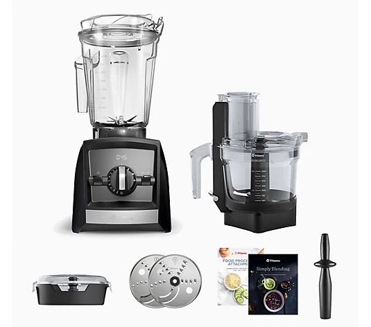 Vitamix Ascent A2500 Self Detect Blender with Food Processor - QVC.com | QVC