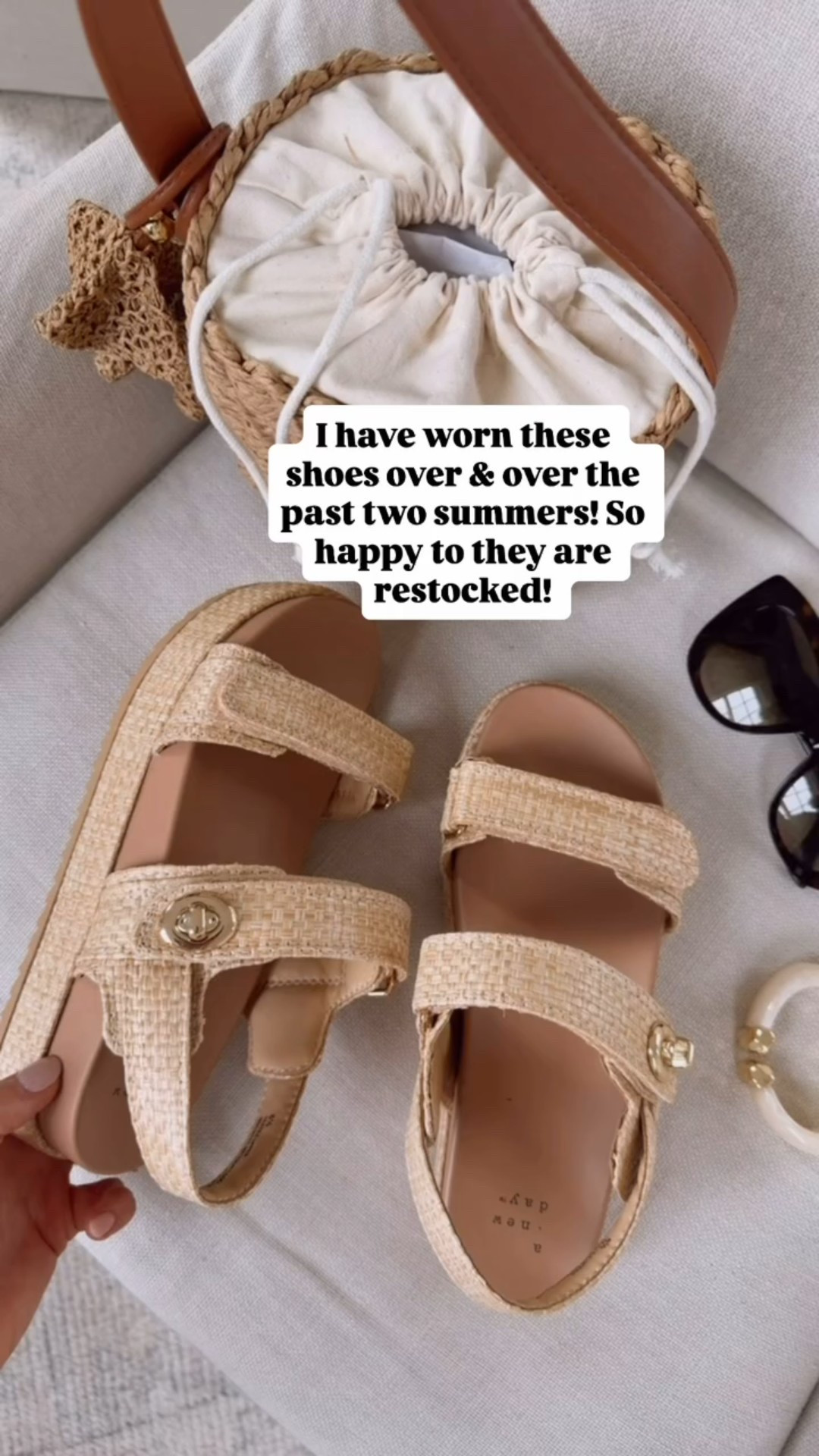 These sandals are the best for going to the beach or walking around this summer! So comfy & they go with so many different looks! 

Loverly Grey, Target find, Target fashion, neutral sandals, platform sandals 

#LTKSeasonal #LTKootd