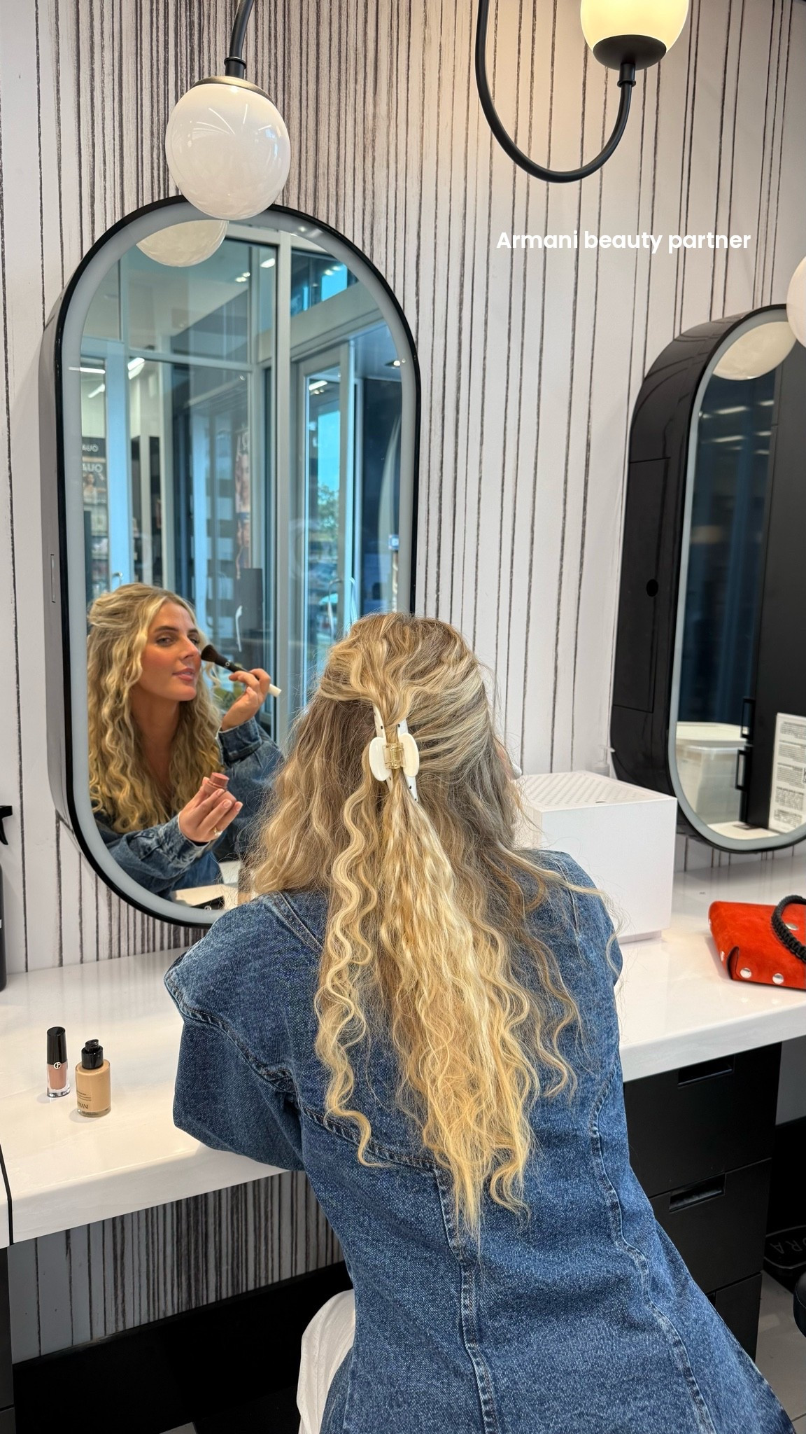 All of my @armani beauty products I tested out @sephora  #armanibeauty #armanibeautypartner #armanimakeup