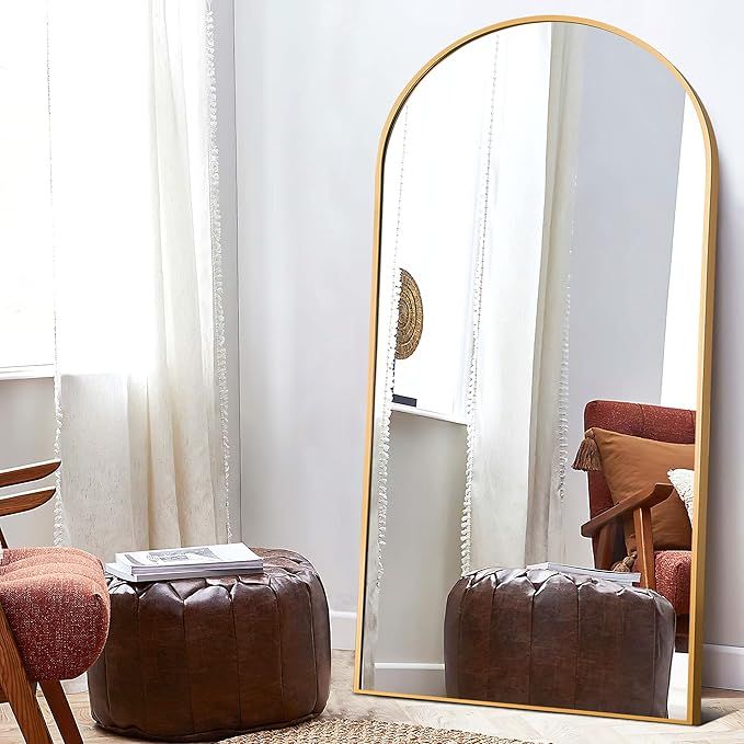 Elevens Full Length Mirror Large Floor Mirror Standing or Wall-Mounted Mirror Dressing Mirror Fra... | Amazon (US)