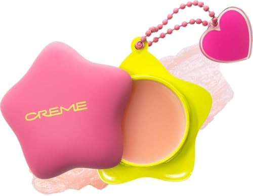 The Crème Shop Plush Pout Lip Butter Lip Balm Key Chain Charm | Korean Formula with Peptides and... | Amazon (US)