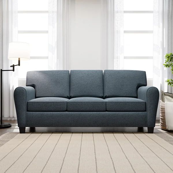 Kempton 88.5'' Round Arm Sofa with Reversible Cushions | Wayfair North America