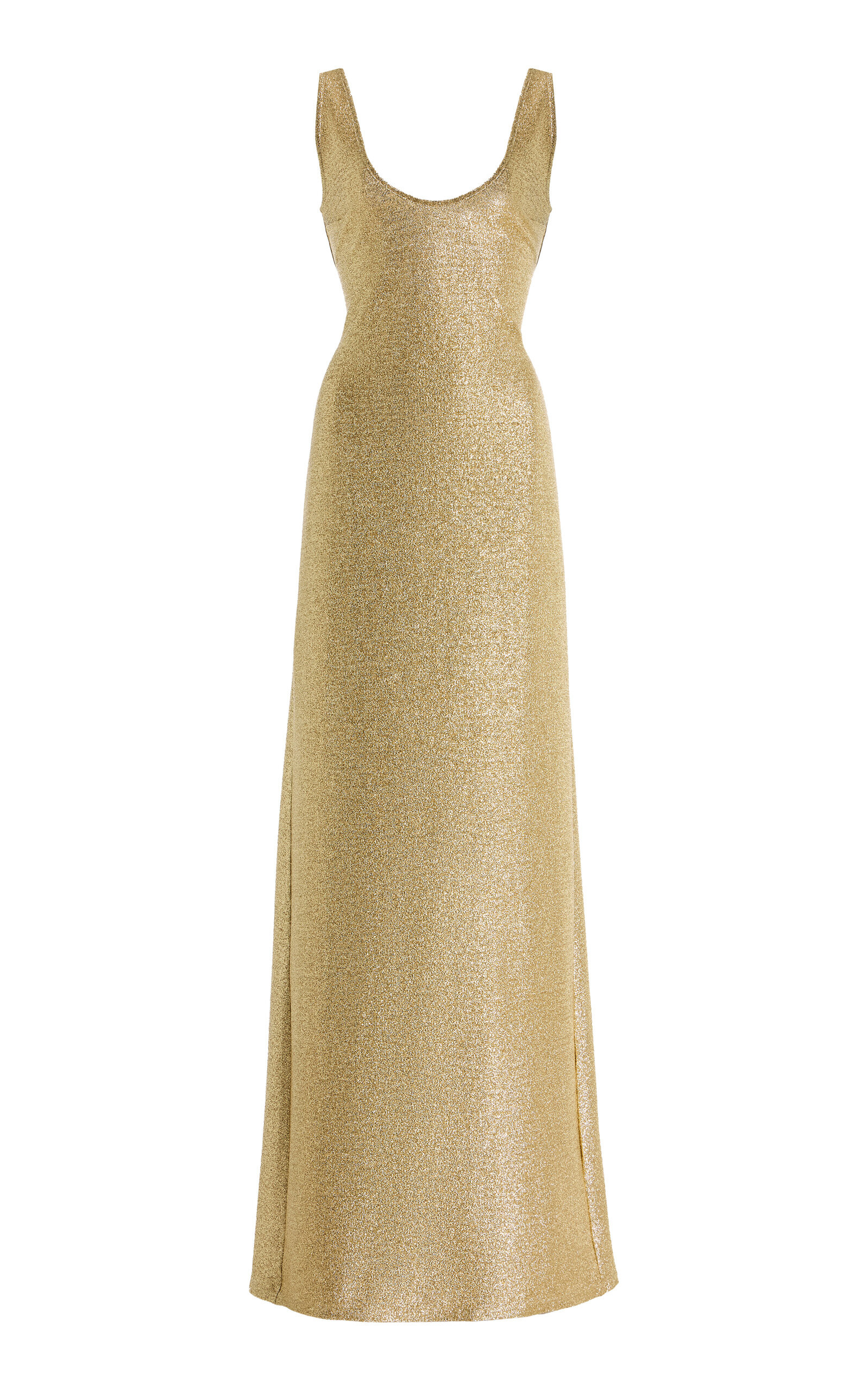 Exclusive La Isla Nina Metallic Jersey Maxi Dress | Moda Operandi (Global)
