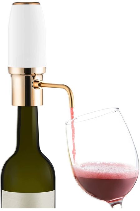 Electric wine aerator. Love the white and gold plus it makes me feel like I have my own little wine dispenser. Win!

#LTKSale #LTKhome #LTKunder50