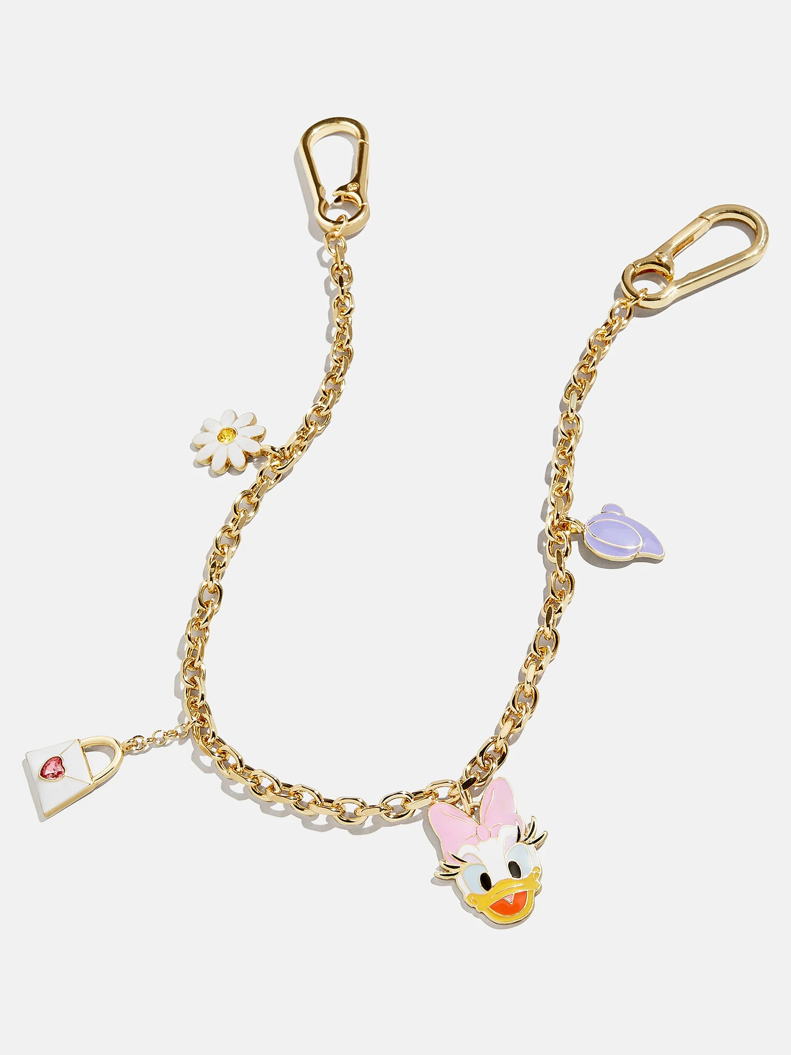 Disney Daisy Duck Motif Bag Charm - Daisy Duck | BaubleBar (US)