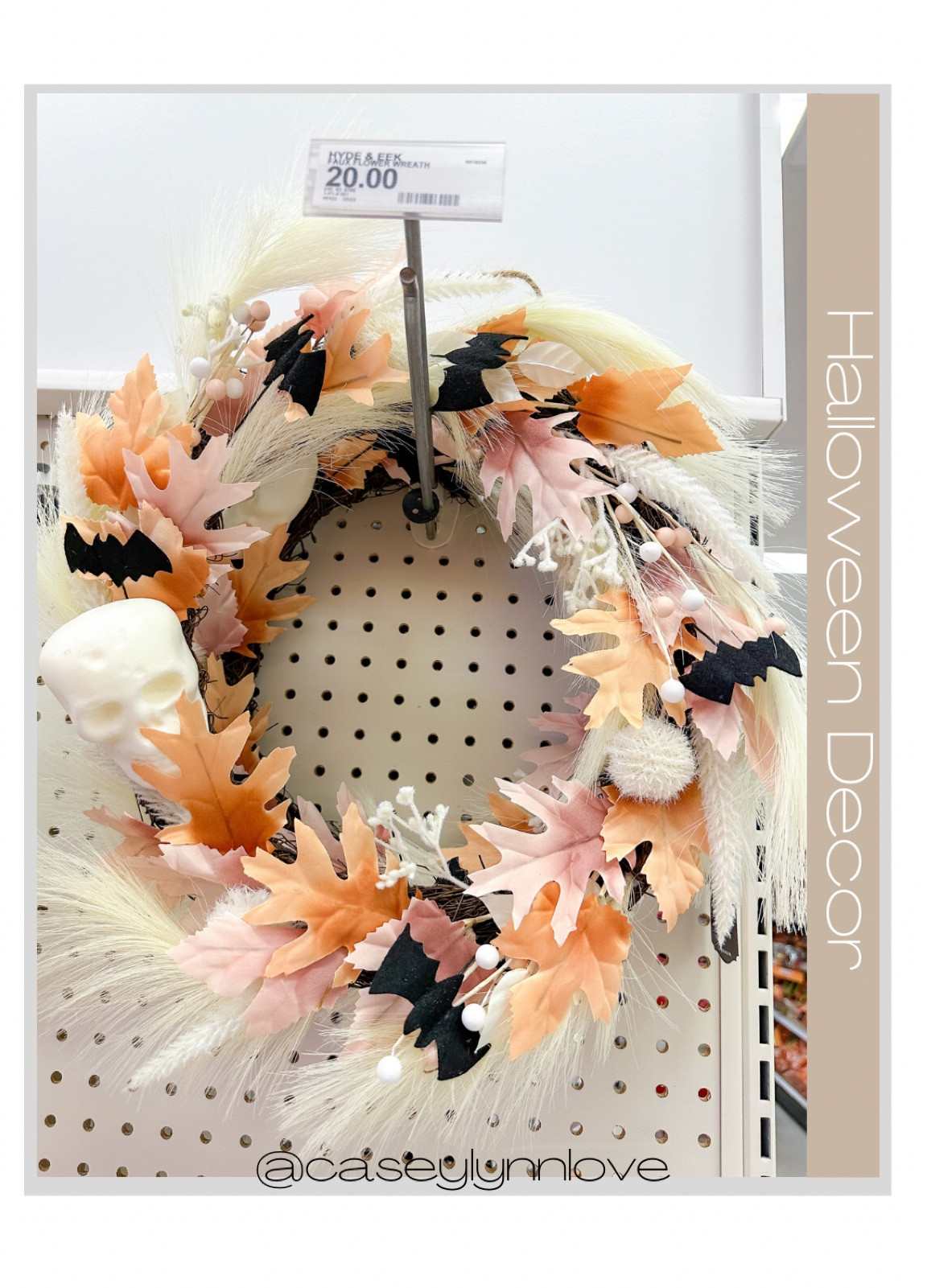 Girlie Halloween home decor.

Pink Halloween decor, Halloween wreath, floral Halloween decor, Target finds, pastel colors.

#LTKHalloween #LTKSeasonal #LTKhome