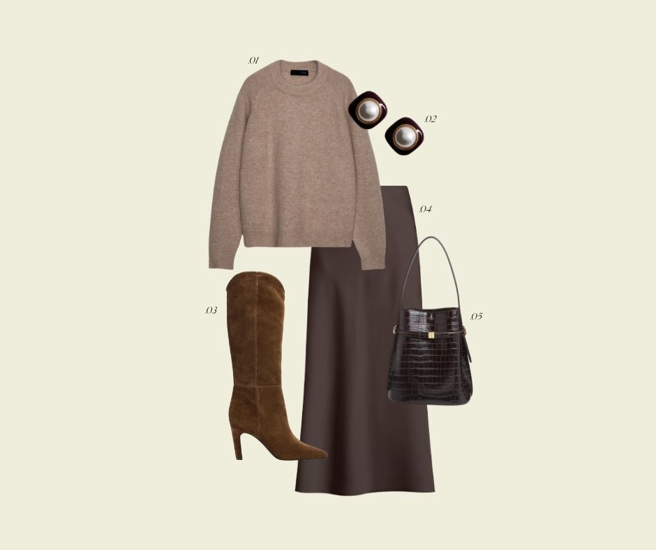 Mango Accessories // Zara Outfits // Silk Skirt // Fall Fashion // Toteme Bag // Fall Style 

#LTKShoeCrush #LTKSeasonal #LTKStyleTip