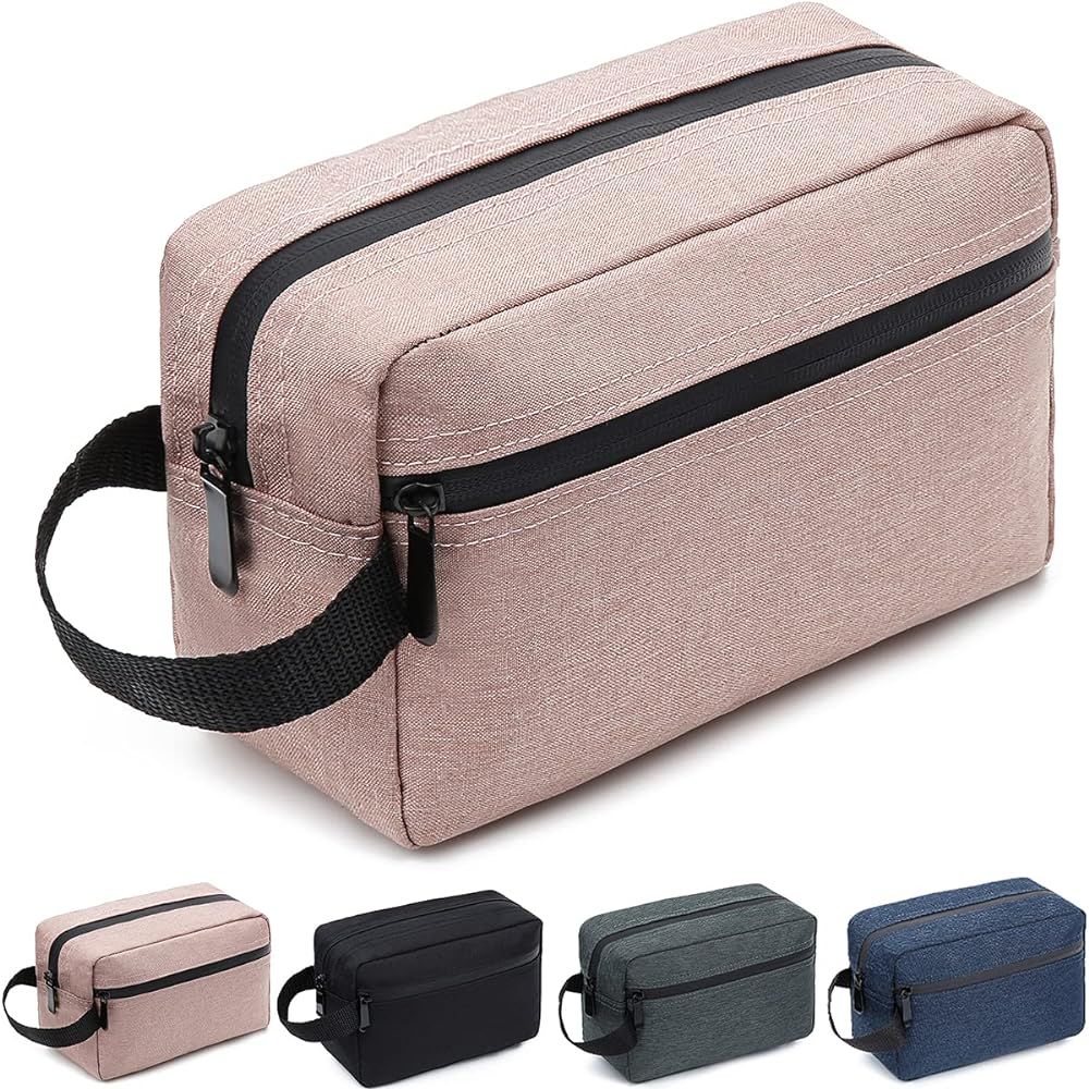 FUNSEED Travel Toiletry Bag for Women and Men, Water-resistant Shaving Bag for Toiletries Accesso... | Amazon (US)