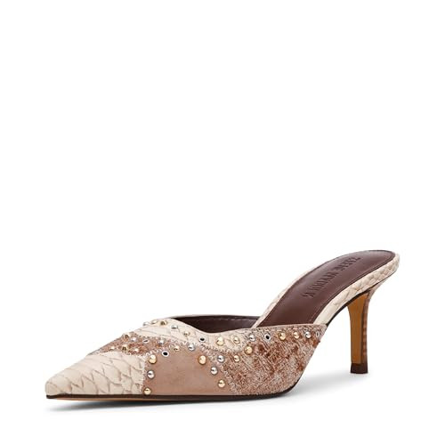 Steve Madden Women's Alexi Pump, Natural Multi, 8 | Amazon (US)