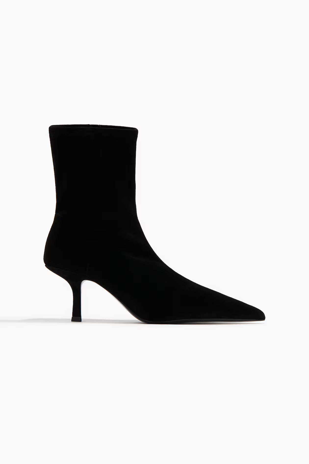 Leather sock boots | H&M (UK, MY, IN, SG, PH, TW, HK)
