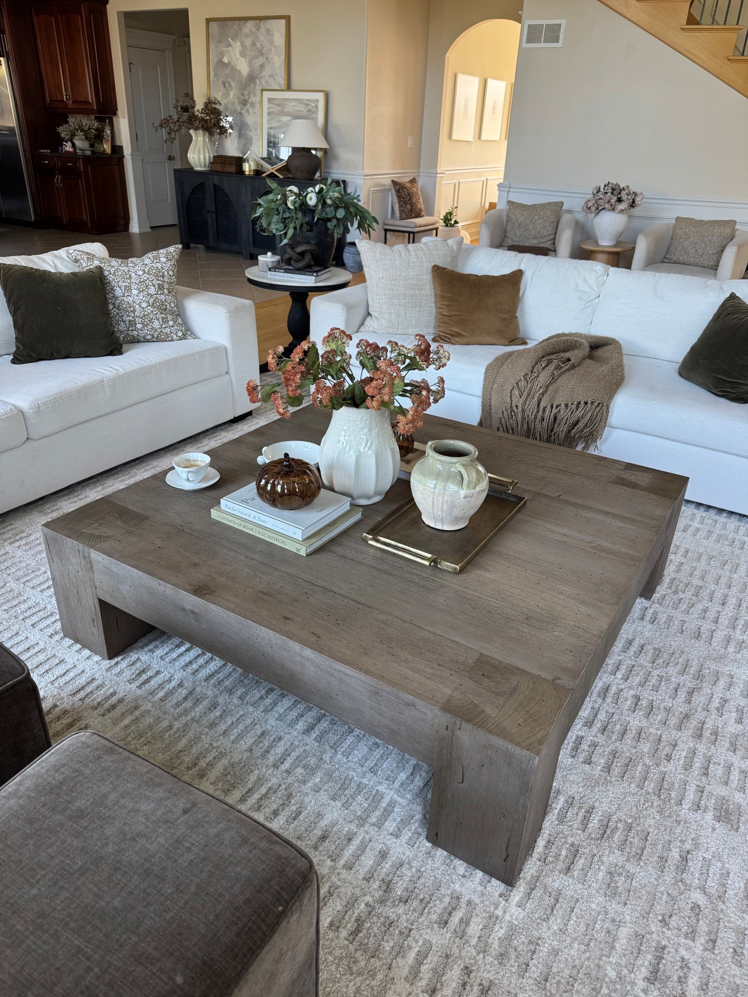 NEW COFFEE TABLE! To say I am obsessed would be an understatement!!

#LTKSeasonal #LTKHome #LTKSaleAlert