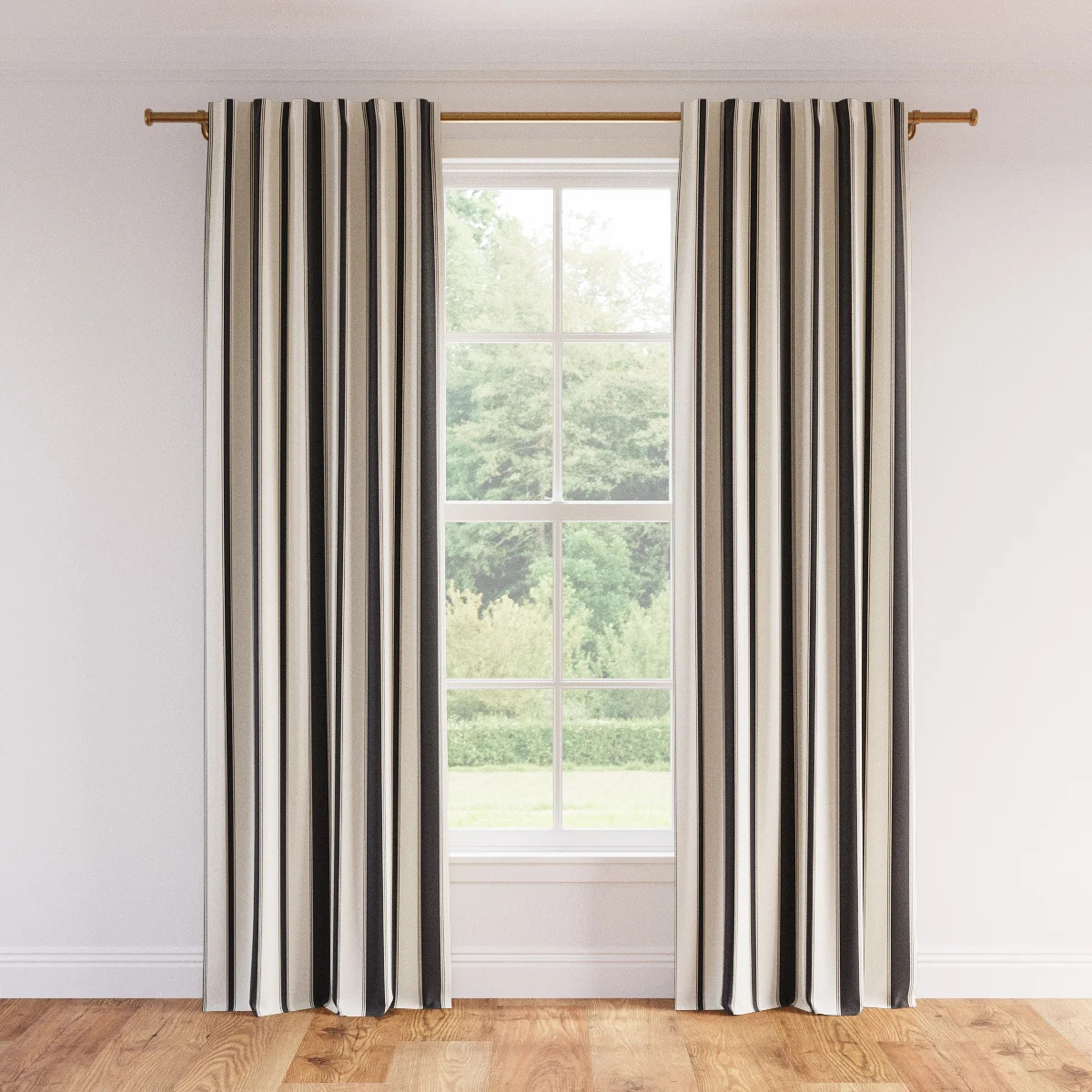 Printed Linen Blackout Curtain | The Inside