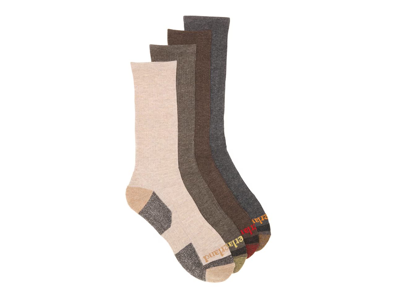 Ribbed Men's Boot Crew Socks - 4 Pack | DSW