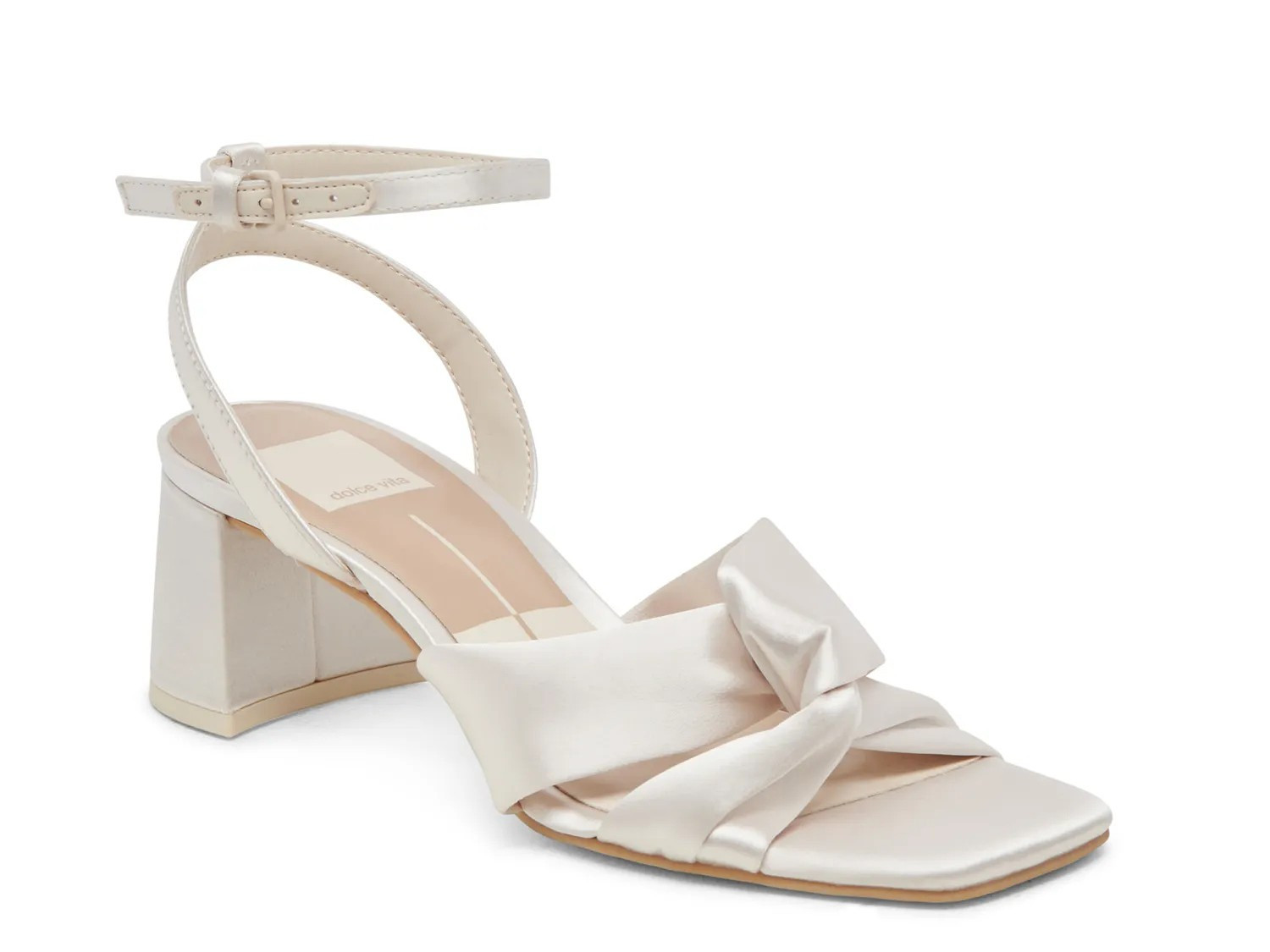 Dolce Vita | Women's | Ivory | Size 7.5 | Heels | Sandals | Ankle Strap | DSW