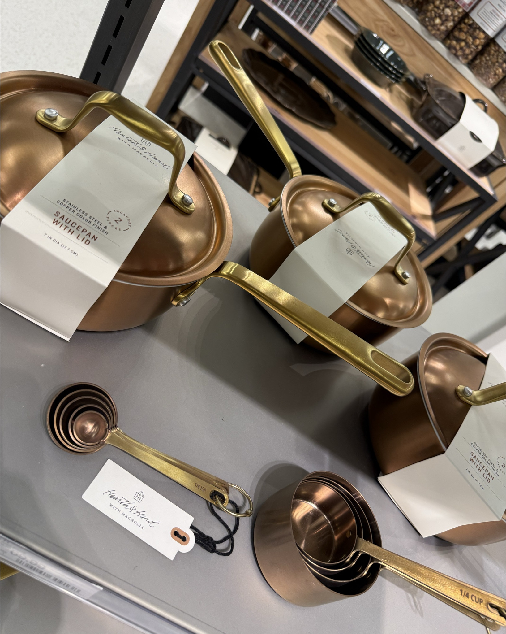 The chocolate brown theme continues! Target has some of the prettiest kitchenware. Obsessed with the dark brown Dutch oven. The measuring spoons and cups are such nice quality too! All would make great gifts!

#LTKHoliday #LTKHome #LTKGiftGuide