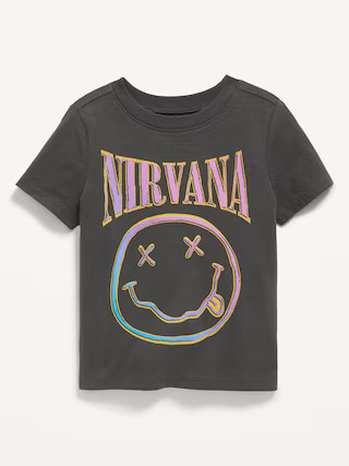 Unisex Matching Nirvana™ Graphic T-Shirt for Toddler | Old Navy (US)