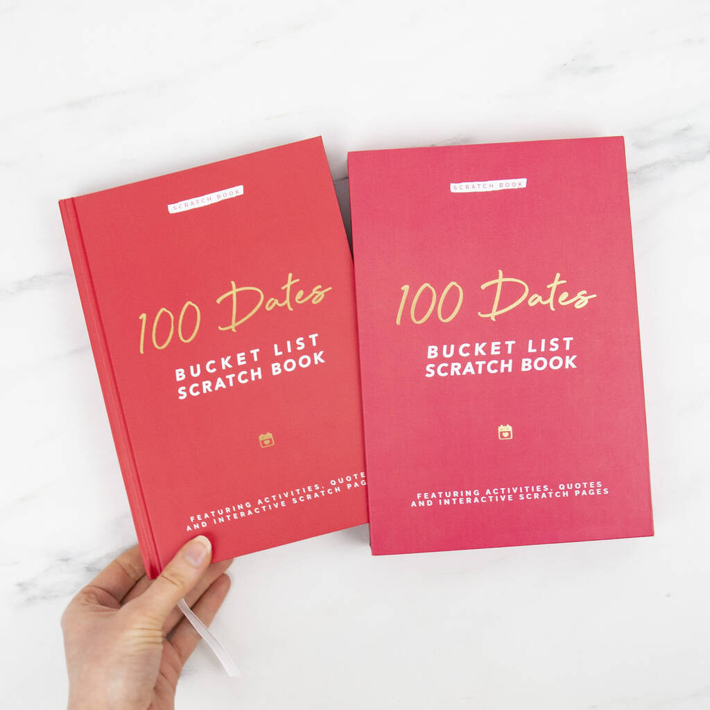 Bucket List Scratch Book Dates Edition | Not On The High Street