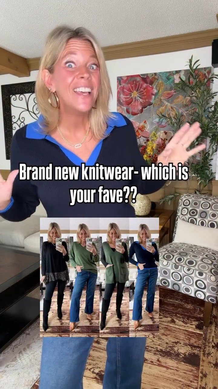 Cozy new knitwear from Bloomchic was just released. Tell me your fave below ⬇️ Two of these gorgeous tops would be perfect with leggings. Everything is affordable and soft tummy friendly!

#LTKOver40 #LTKMidsize #LTKootd