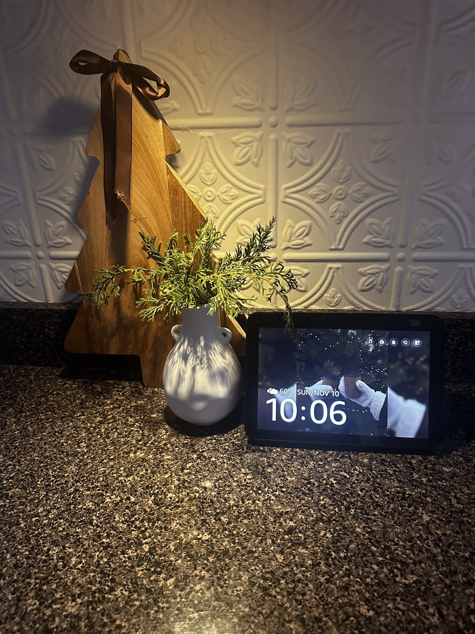 Christmas kitchen styling + Amazon Alexa + Christmas decor + Christmas stems

#LTKHome #LTKGiftGuide #LTKSeasonal