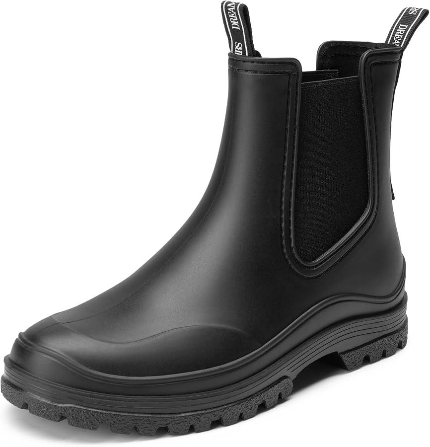 DREAM PAIRS Women Wellington Boots, Comfortable Chelsea Rain Boots for Hiking, Yard Work, Mucker ... | Amazon (UK)