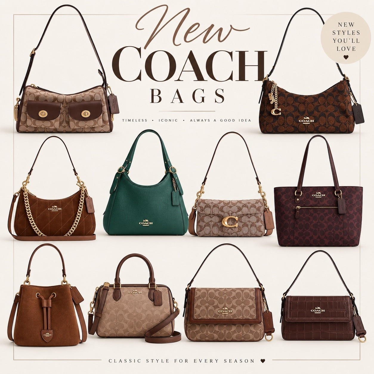 New Coach drop!! I bought the Etta large! I’m excited!

#LTKSaleAlert #LTKOver40 #LTKWorkwear