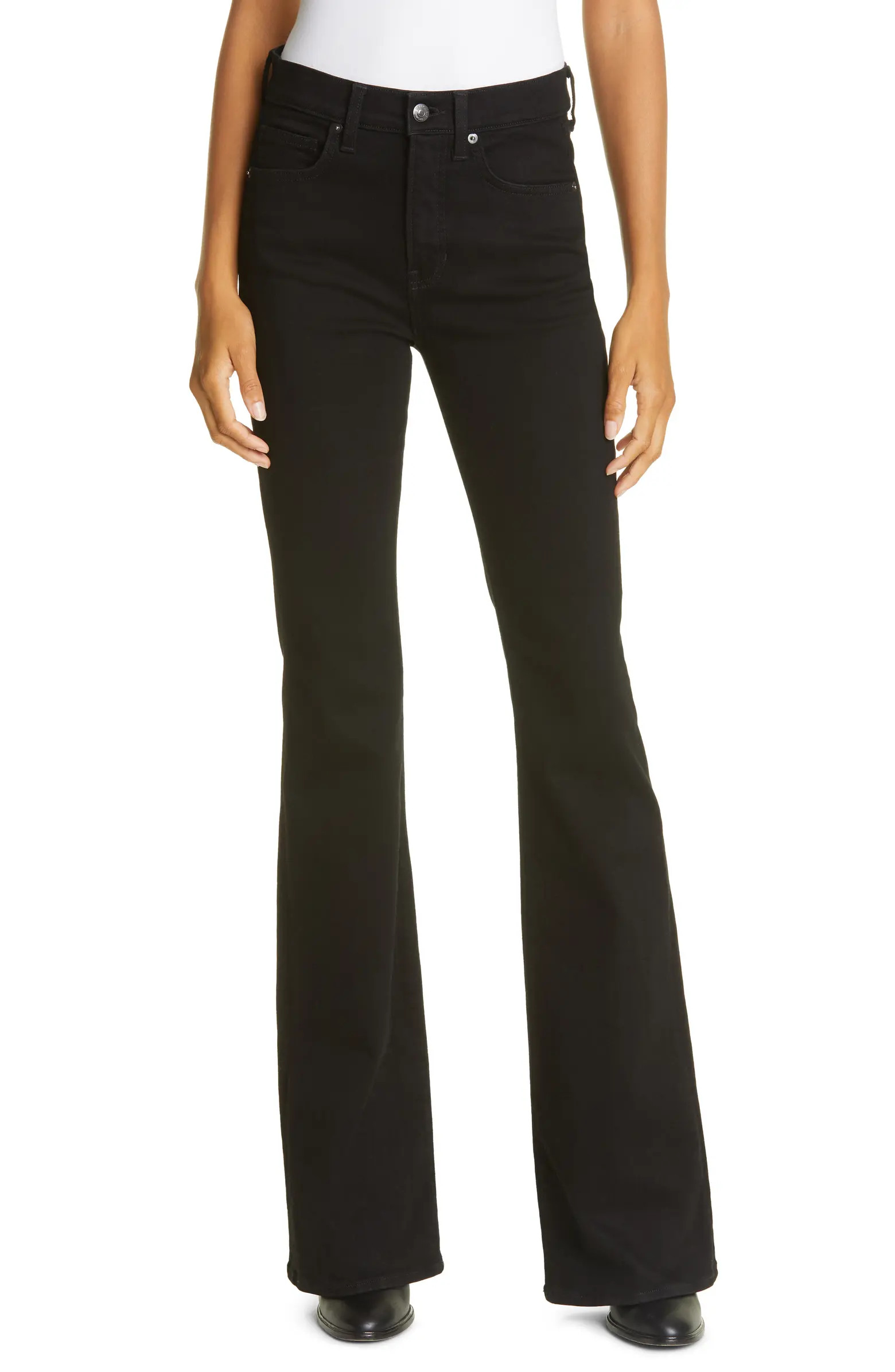 Beverly High Waist Skinny Flare Leg Jeans | Nordstrom