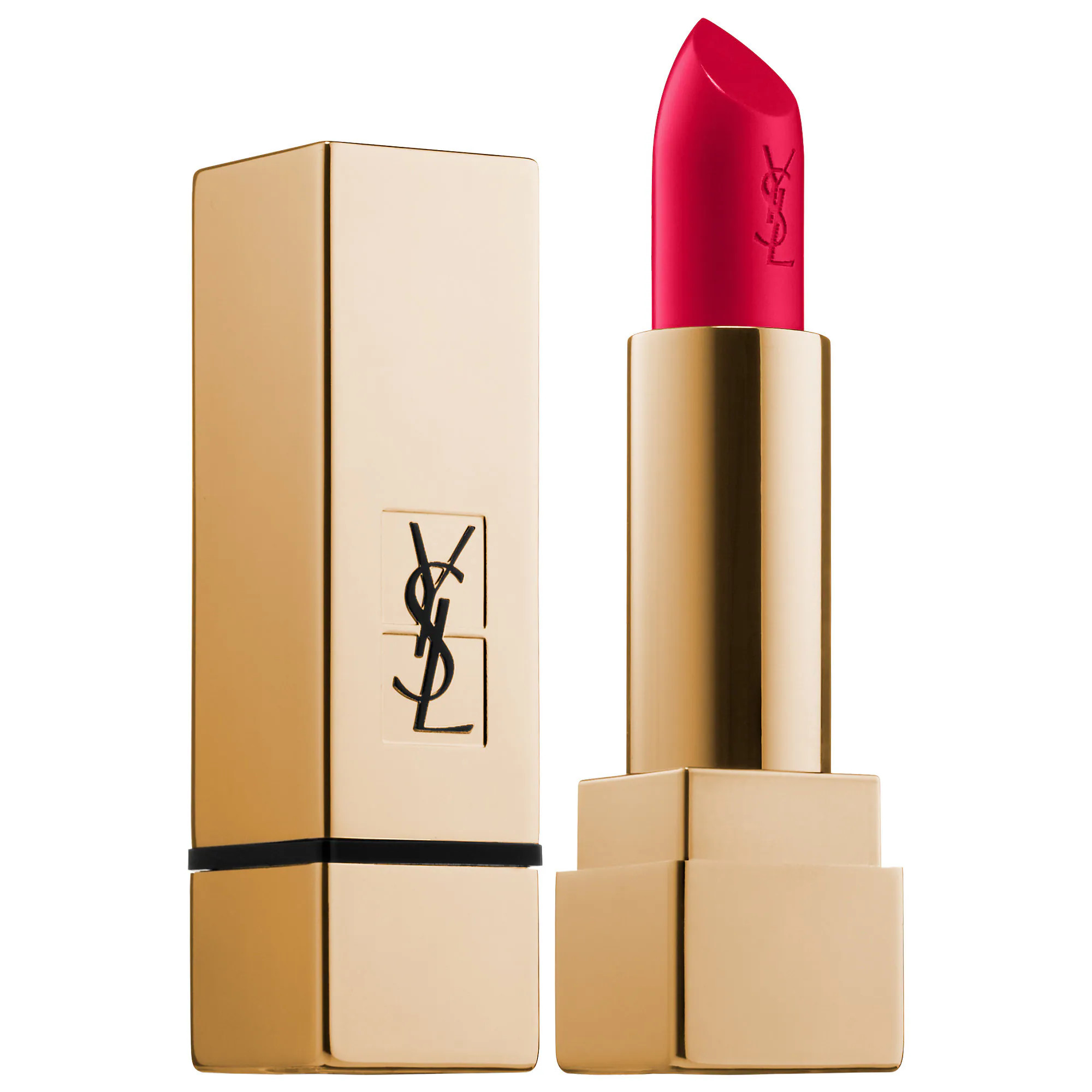 Yves Saint Laurent Rouge Pur Couture Satin Lipstick Collection 93 Rouge Audacieux 0.13 oz/ 3.8 g | Sephora (US)