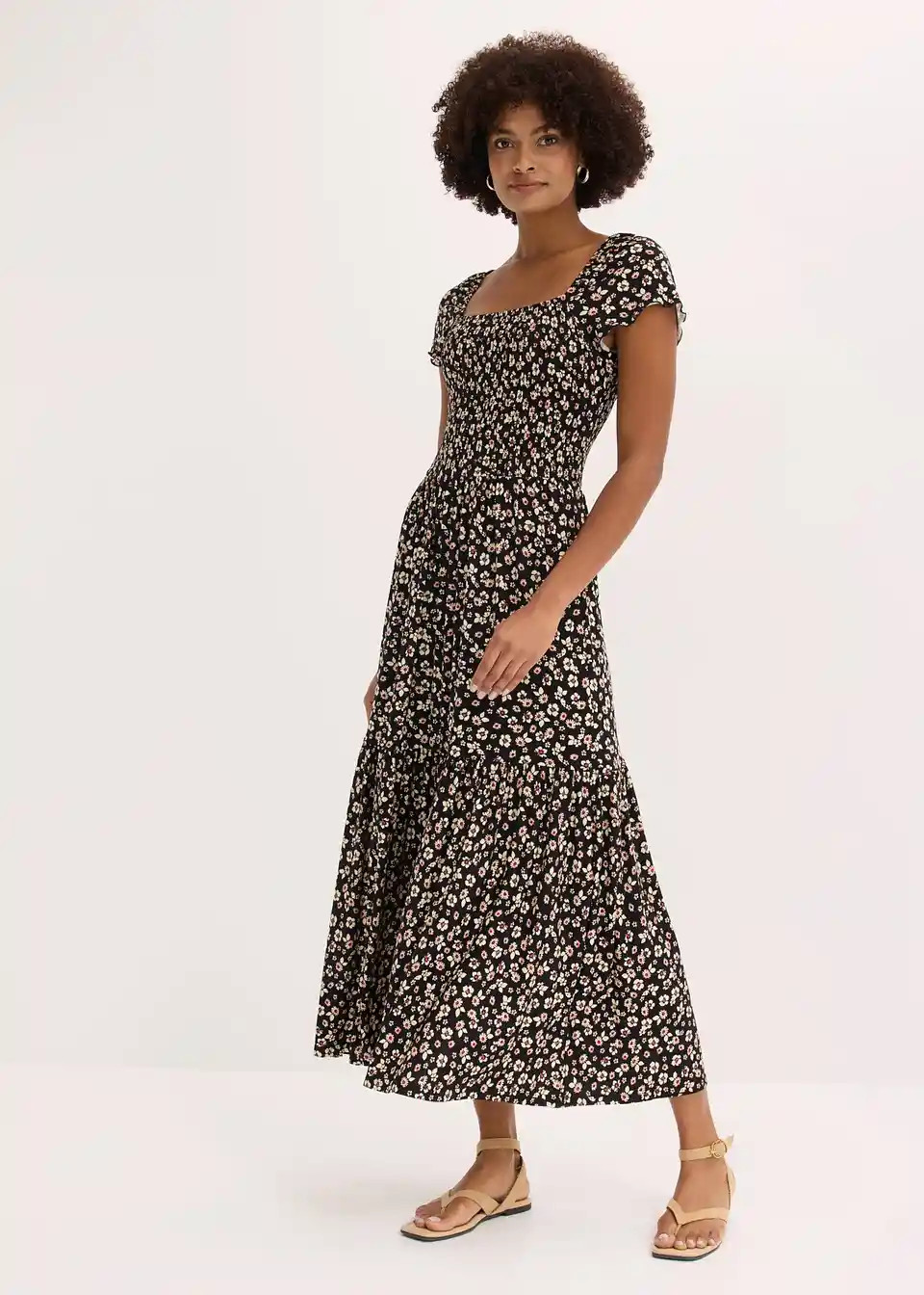 Maxikleid aus Viskose-Mix | Bonprix DE